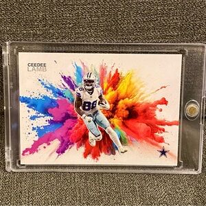 CeeDee Lamb Custom Blast Card
